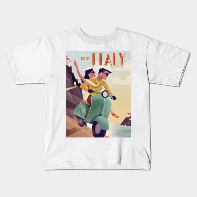 ITALY - GIFTS Kids T-Shirt by TRUMP STUFF